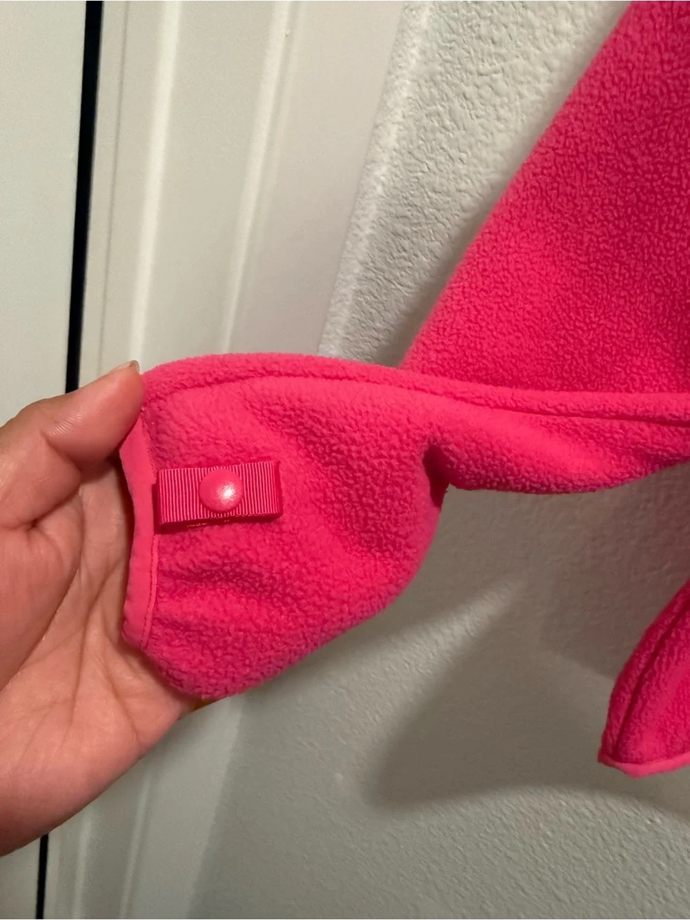 The North Face Hot Pink Full-Zip Fleece Jacket